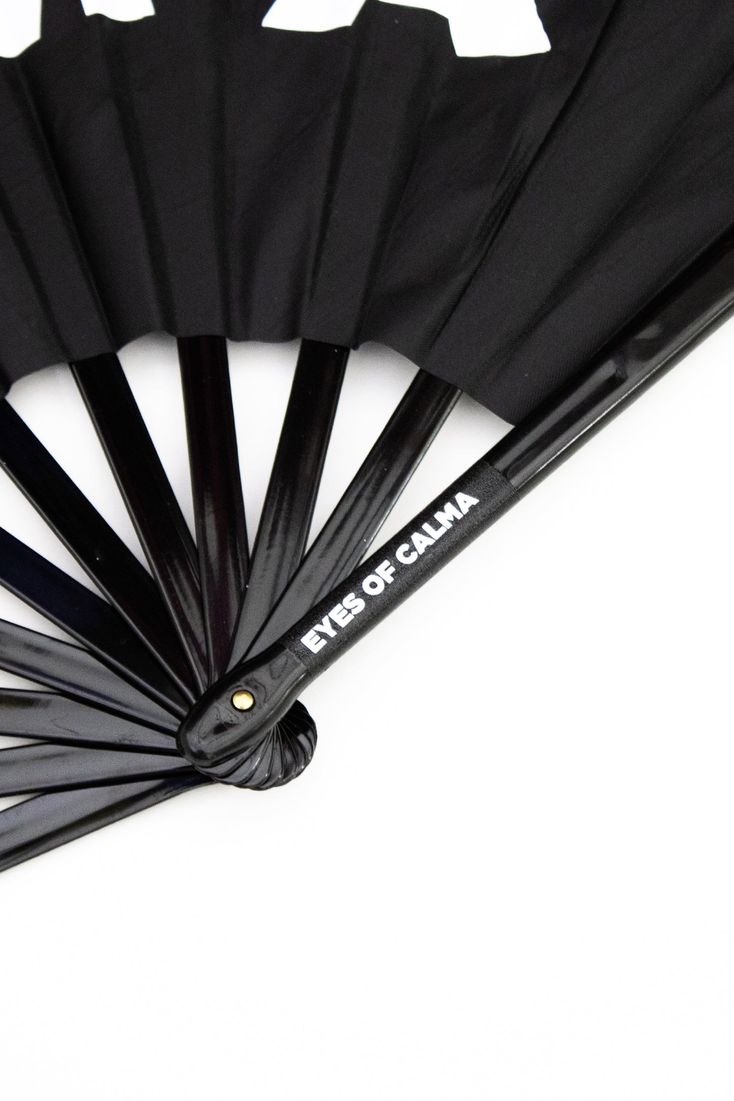Calma Black Folding fan